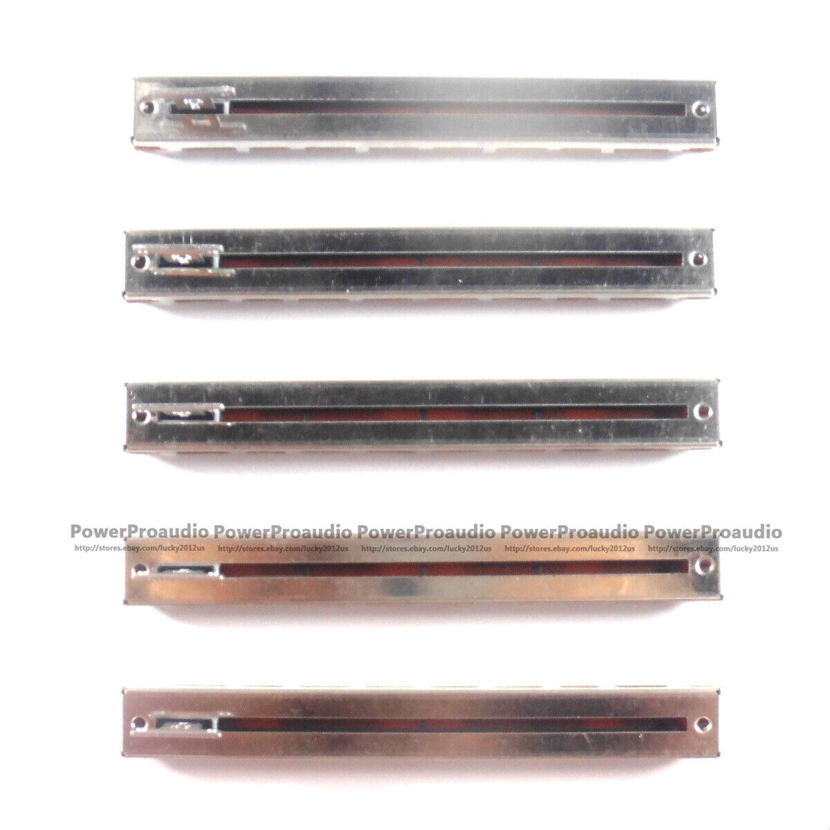 5x12.8CM 128MM Foe Behringer X32 mixer B10K DOUBLE mixer potentiometer 4+4 8feet