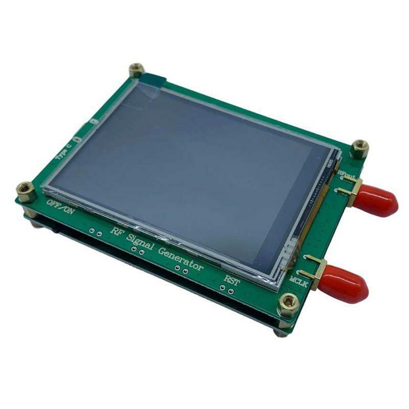 ADF4351 RF Signal Source Generator Wave Point Frequency Sweep Contact Screen LCD