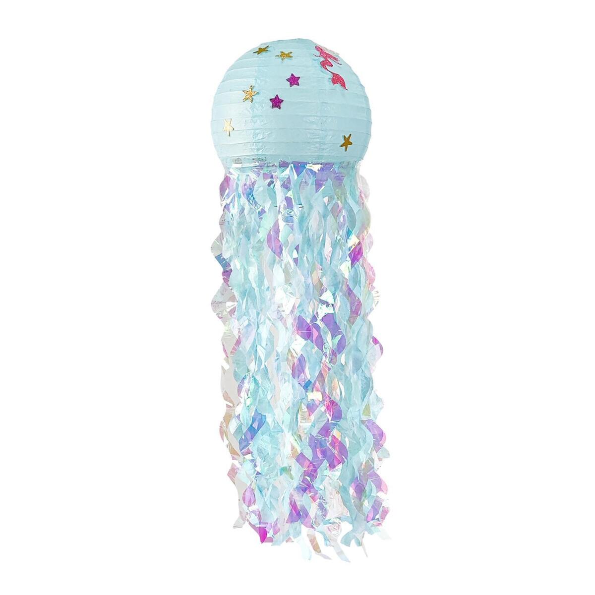 2x Mermaid Party Jellyfish Lamp Mermaid DIY Creation for Kids
