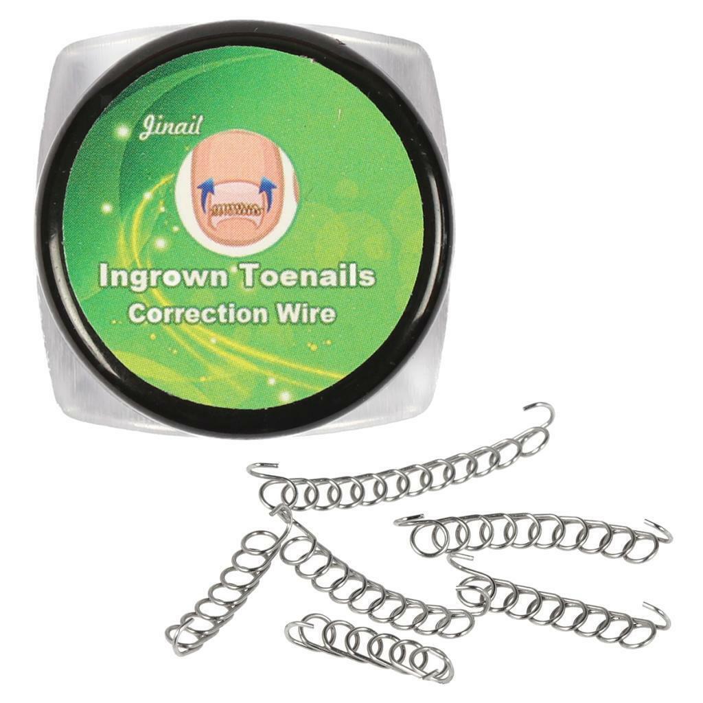 12x Stainless Steel Wire Ingrown Toenail Correction Wire Pedicure