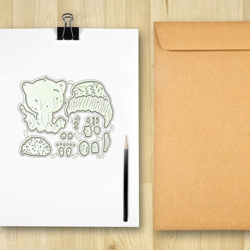 Metal Die-Cuts Making Embossing Scrapbooking Durable Stencils Holiday Tiger