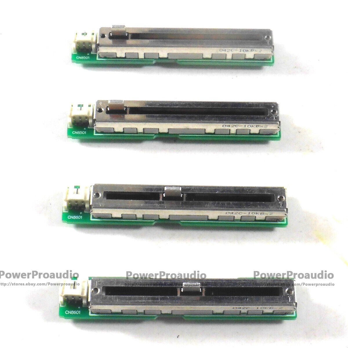 4x  CROSSFADER 1, 2 dwx4057  dwx4058  PCB Assembly For Pioneer  XDJ-RX2 DJ