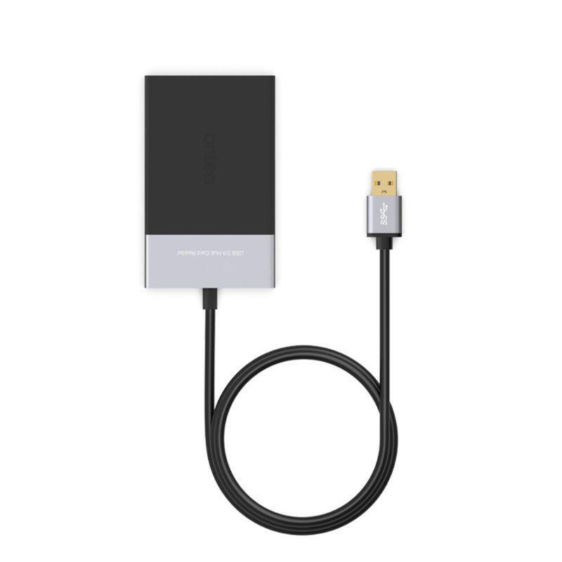 6 In 1 High Speed USB 3.0 2 Port HUB Adapter to XQD/CF/for SD/TF Card Reader Kit