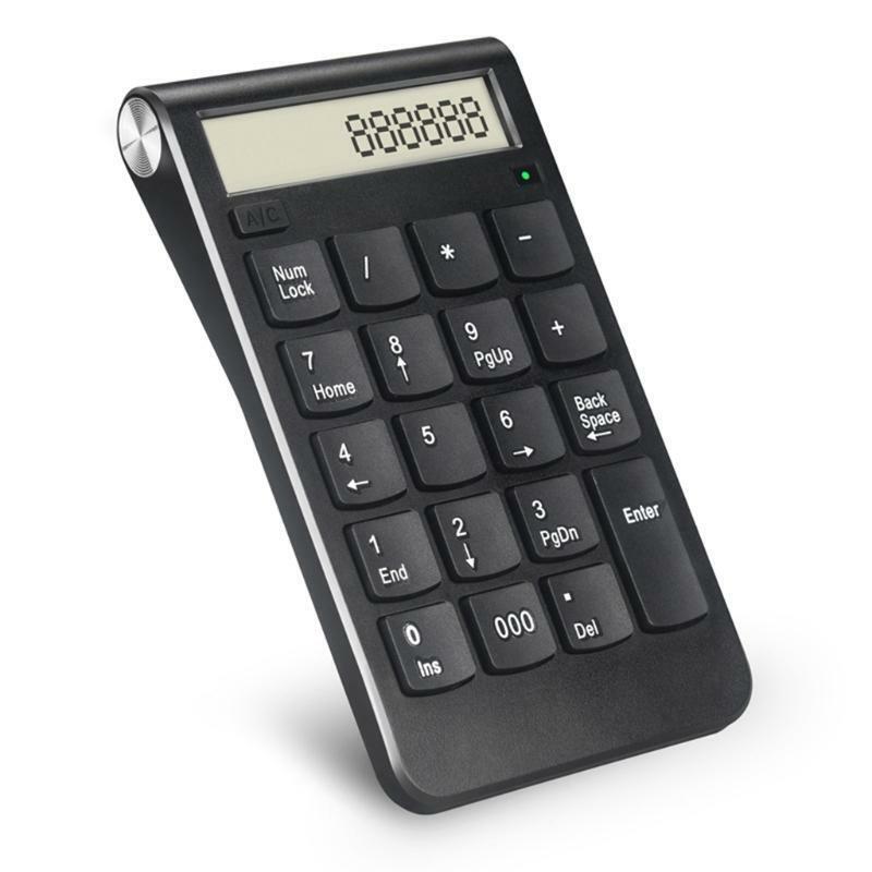 2.4G USB Wireless Numeric Keypad 20 Keys Digital Keyboard Laptop Computer Numpad