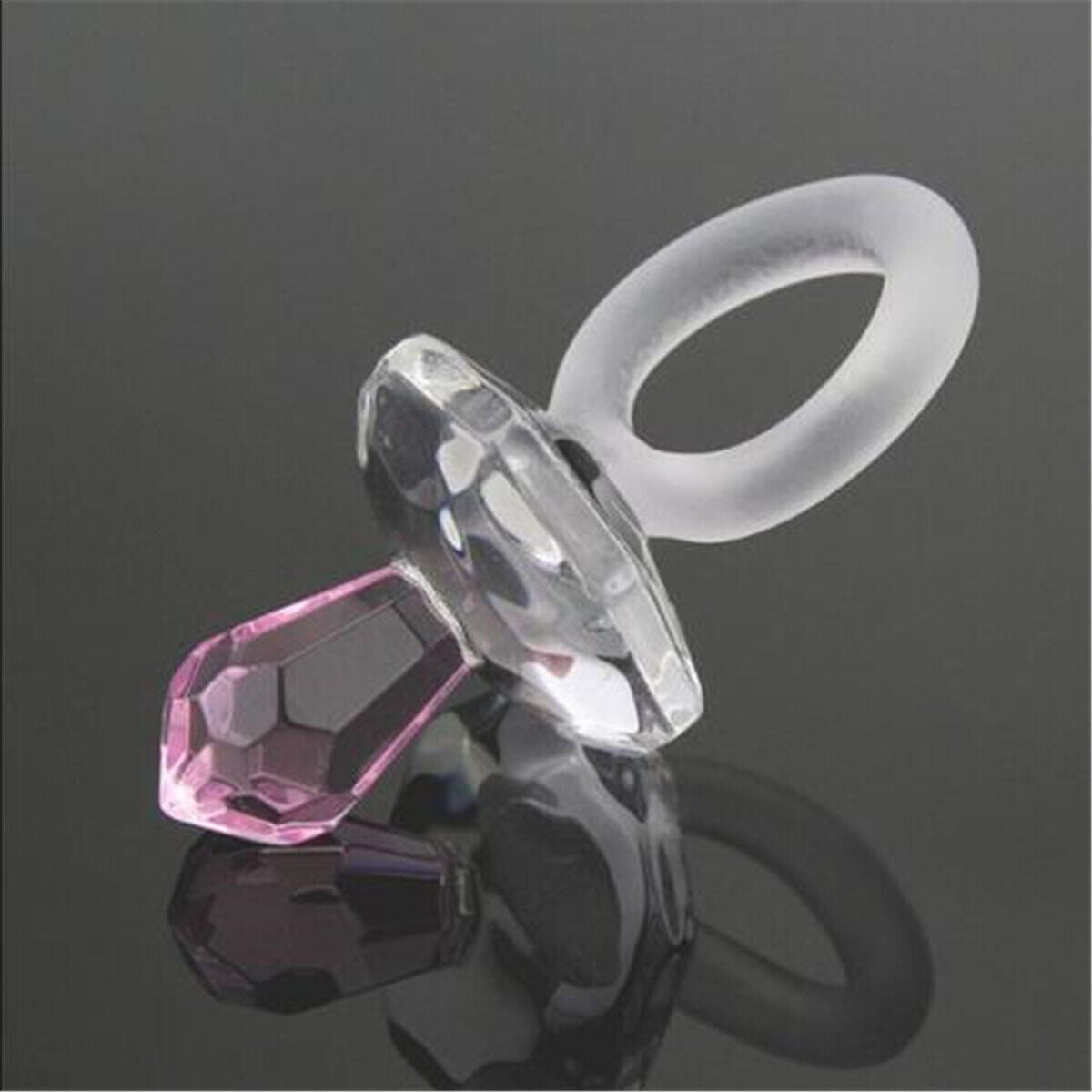 Crystal Pacifier Girl Boy Baby Shower Christening Wedding Party Favor Gift Dummy