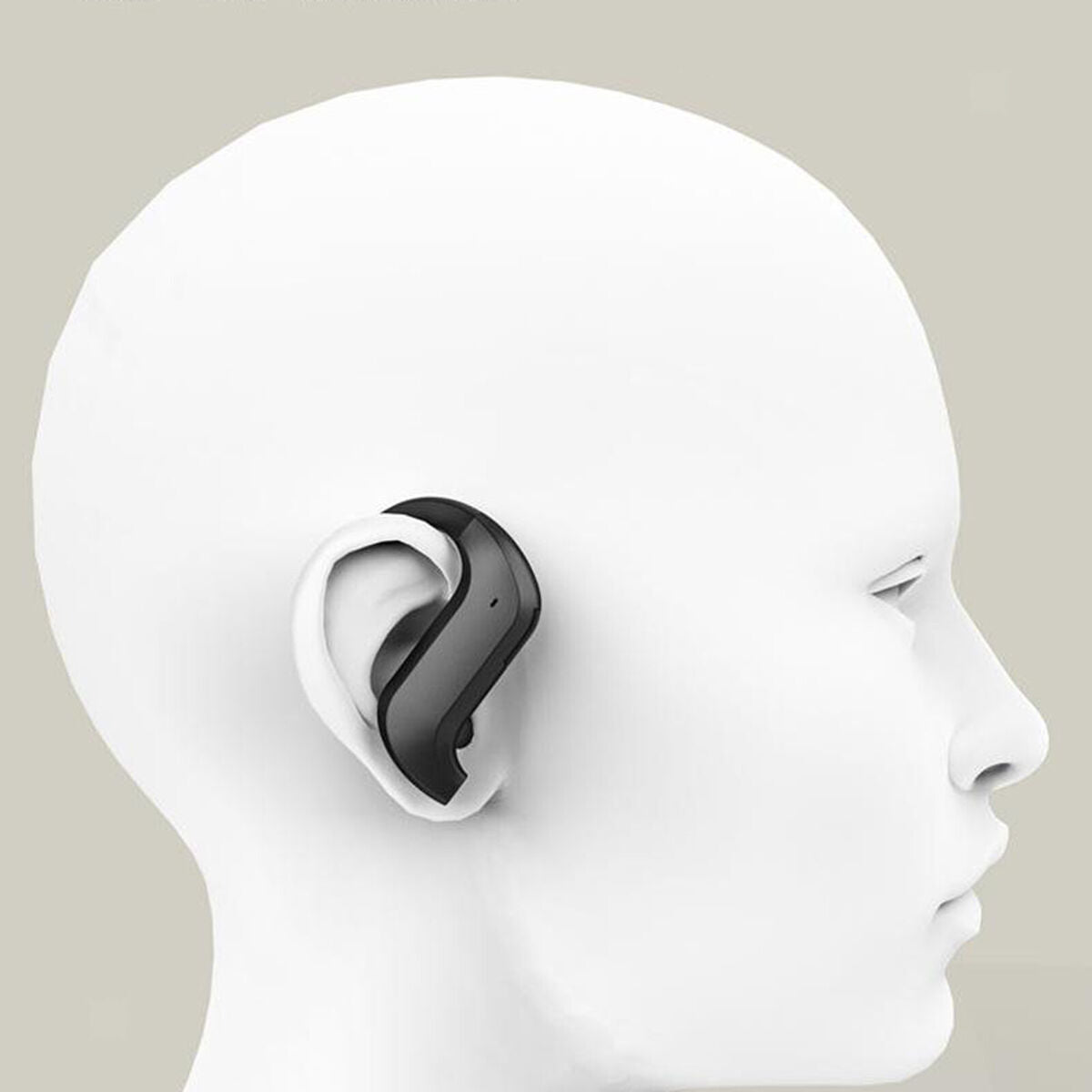 MD03 IPX5  earplugs  5.0 Earphones Ear Hook Headset w/Mic