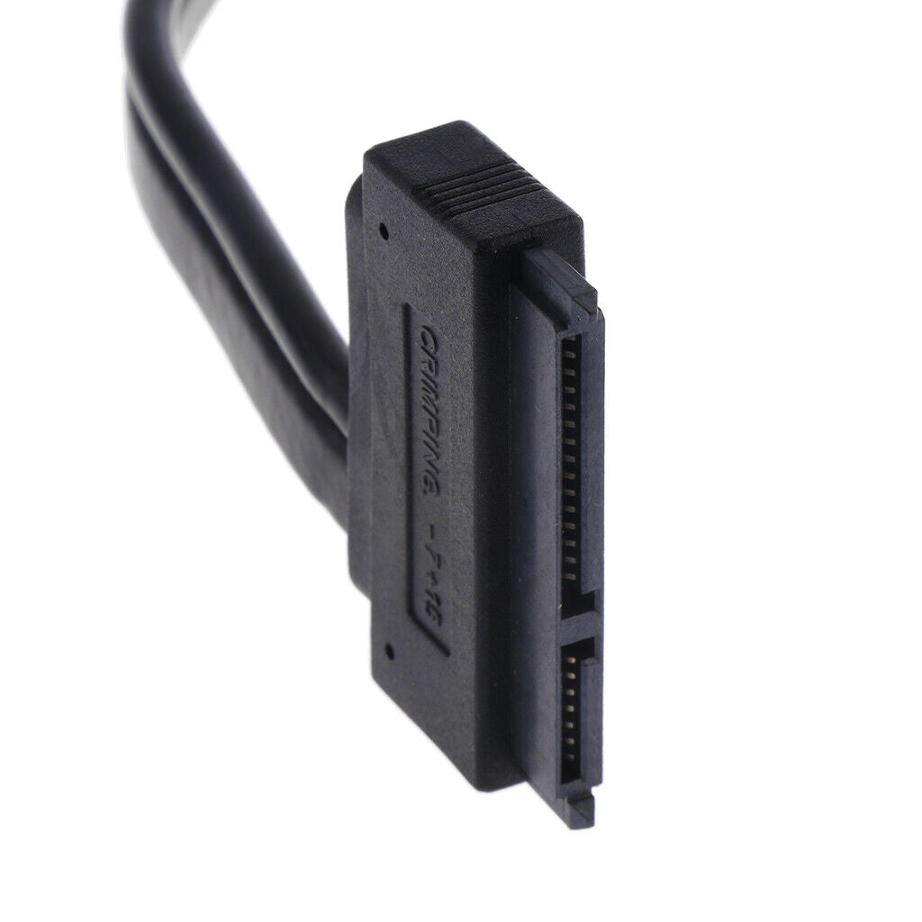 E to  Cable Dual  USB 12V 5V Combo to 22 Pin For HDD