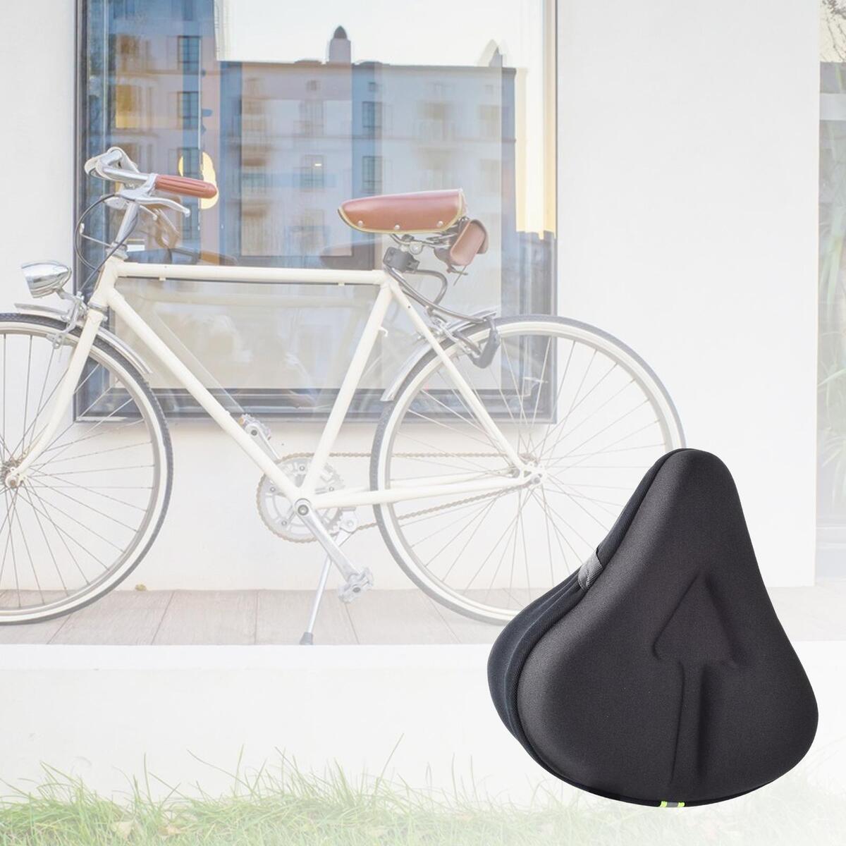Bike Seat Cushion Padded  Thicken for Exercise Bike Road Bicycle Seats