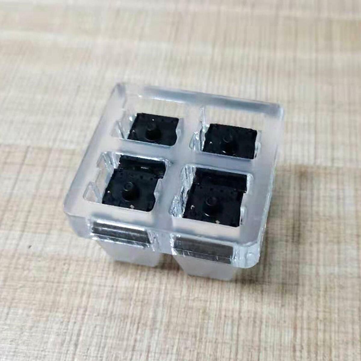 4-Key Switch   Opening for Mechanical Keyboard Red Tea Switches