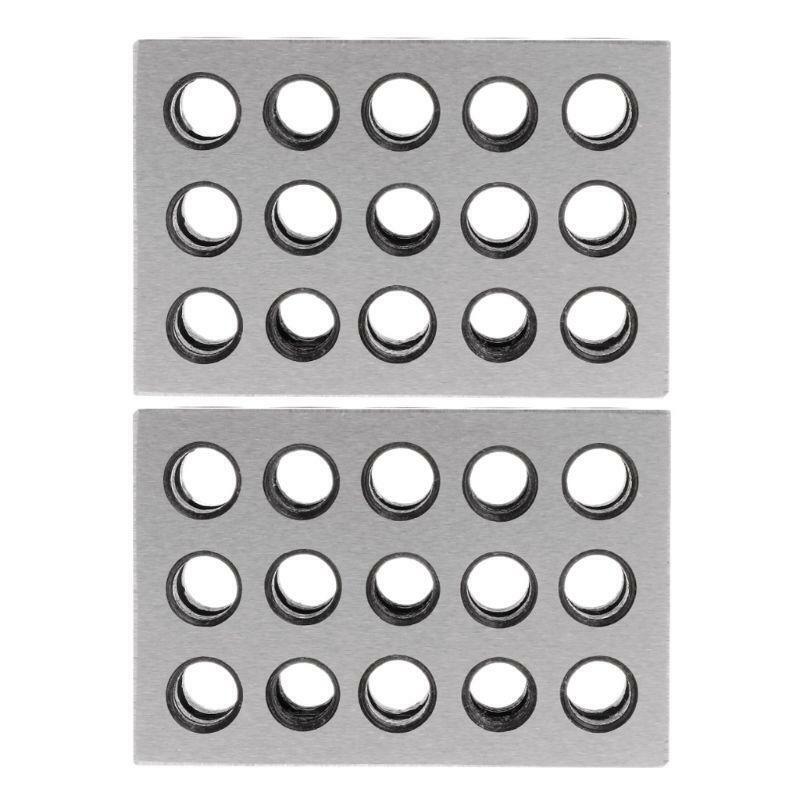2pcs Hardened Steel Ultra Engineers Blocks Precision 1" x 2" x 3" Milling Tool