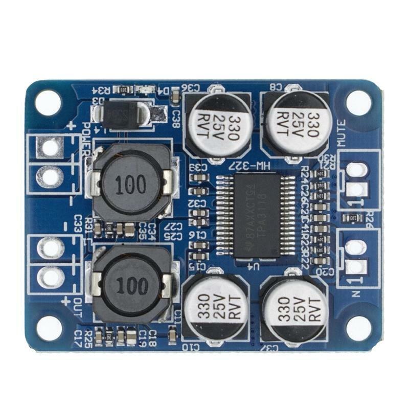 PBTL Channel Digital Power Stereo Amplifier Board 60W DC12V-24V TPA3118 MONO