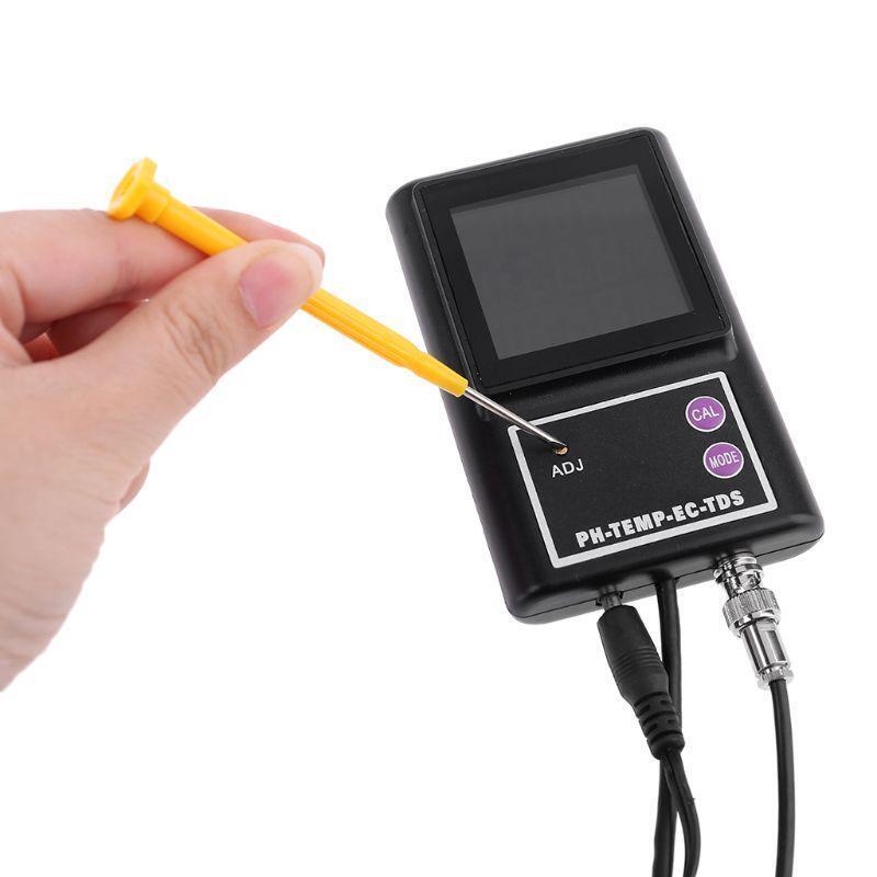 pH Temperature EC TDS Meter Tester Water Quality Analyzer 4-in-1 Online Monitor