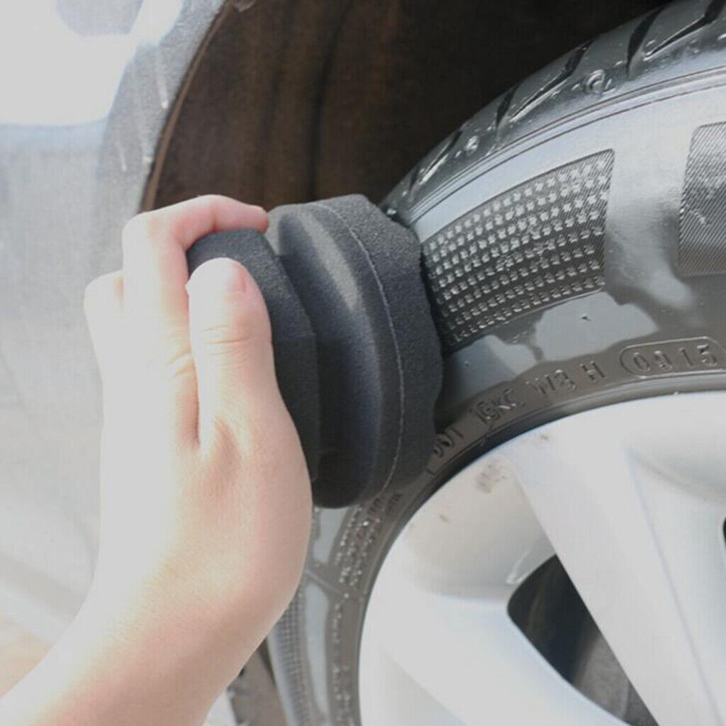 2Pcs/Set Car   Dressing Applicator  Car Sponge Pad Polisher