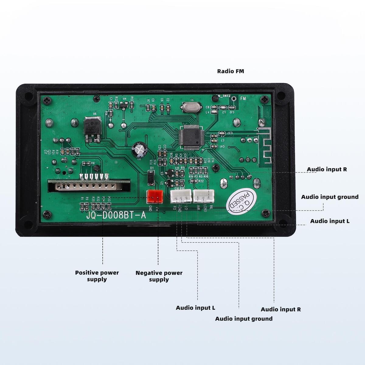 MP3 Player Decoding Board Module Auto MP3 WMA WAV AP blueteeth Decoding
