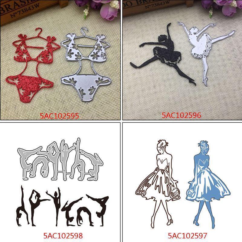 Martial Arts Metal Cutting Dies Stencil Scrapbooking DIY Album Stamp Paper Card