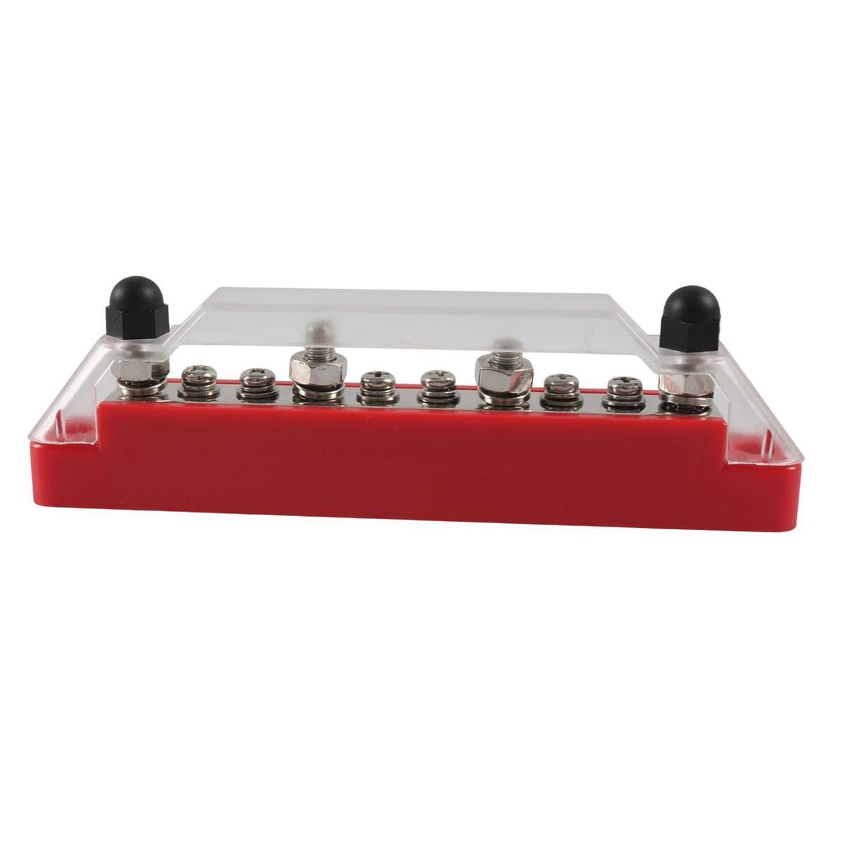 Bus Bars 4x M6 Terminal Studs 30V AC 48V DC Premium Fits for Boat Car Yacht