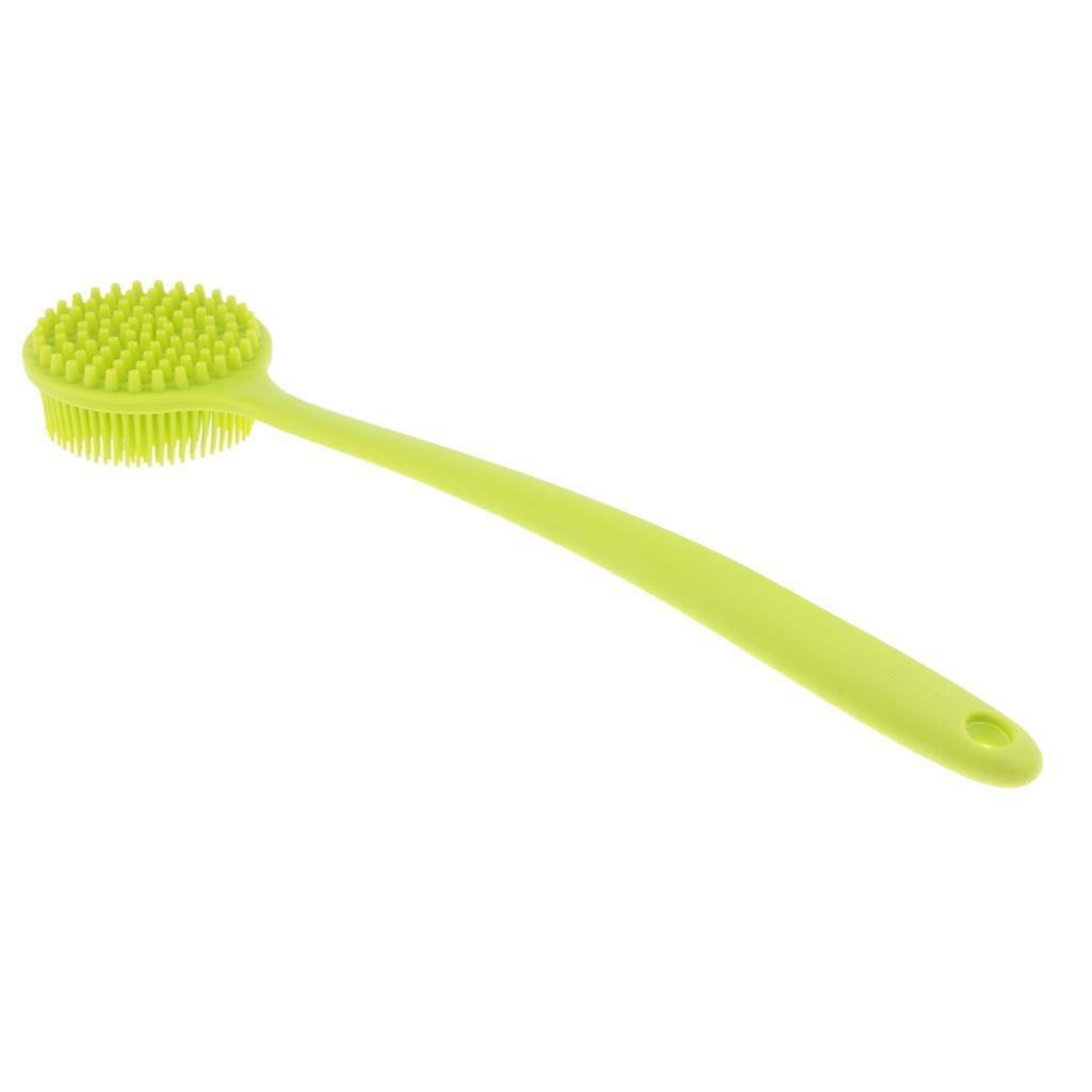 Silicone  Brush Back Scrubber Exfoliator for Elderly Children