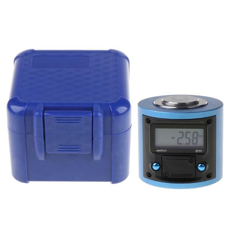 Digital Magnetic Z Axis Tool Dial Zero Pre Setter Gage Offset CNC Metric Inch