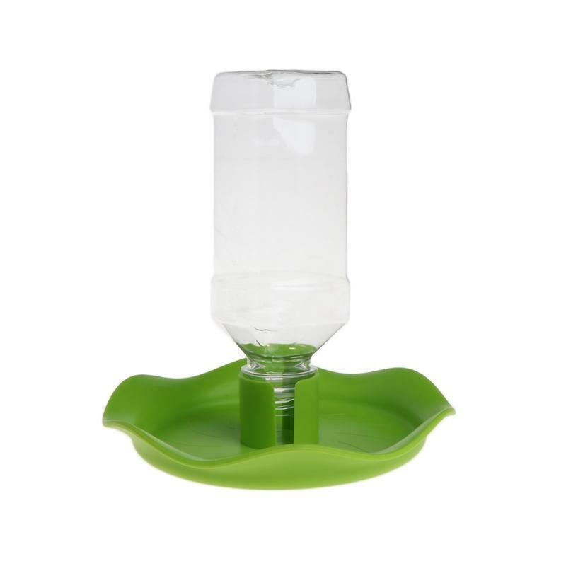 Reptile Water Drinker Dispenser Food Basin Stand Lizard Feeder Dish Bowl Bottle
