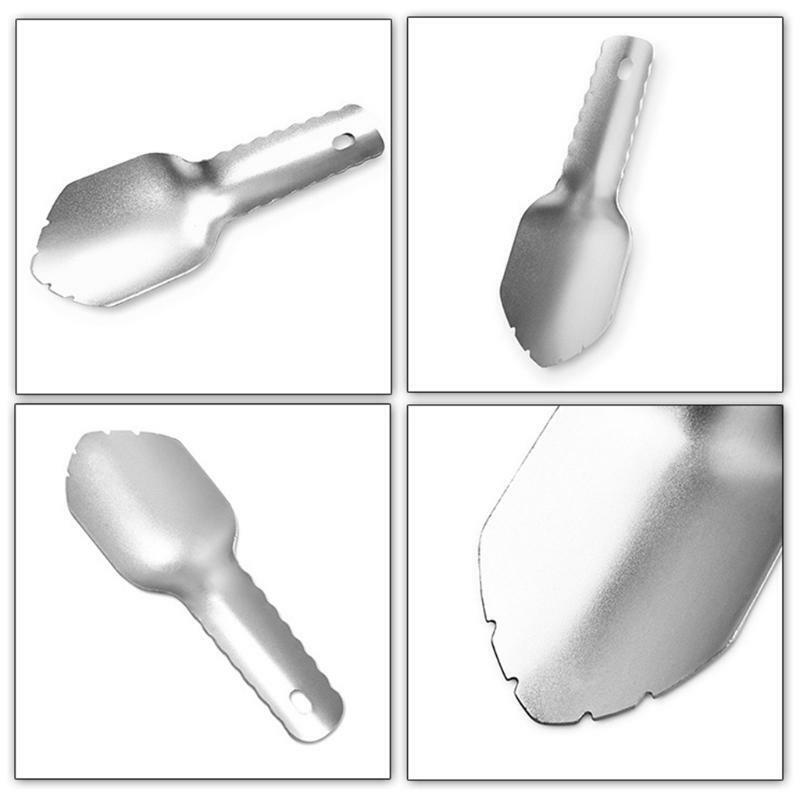 Aluminum Alloy Ultralight Mini Shovel Potty Hand Trowel Outdoor Camp Garden Tool