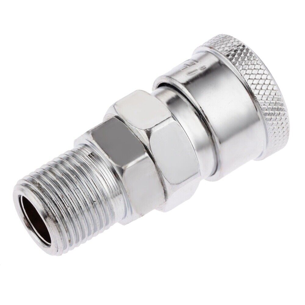 Quickly Connect Male Compressed Air Line Coupler Connector Fitting 3/8? BSP