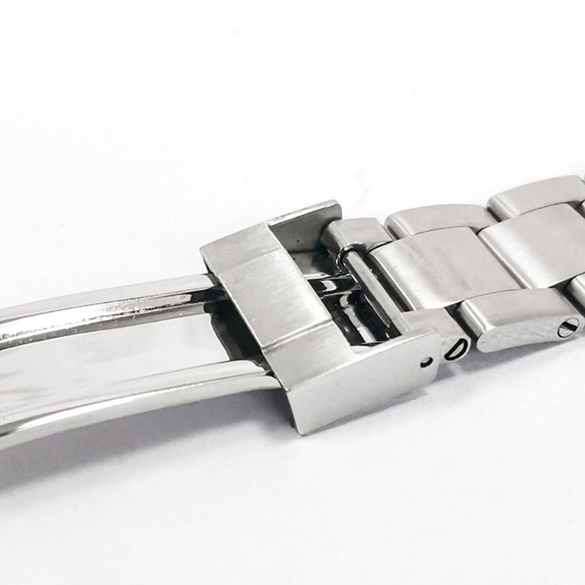 For 40mm SUB Watch Case 20mm Full Sand Strap Stainless Steel Watch Band Strap