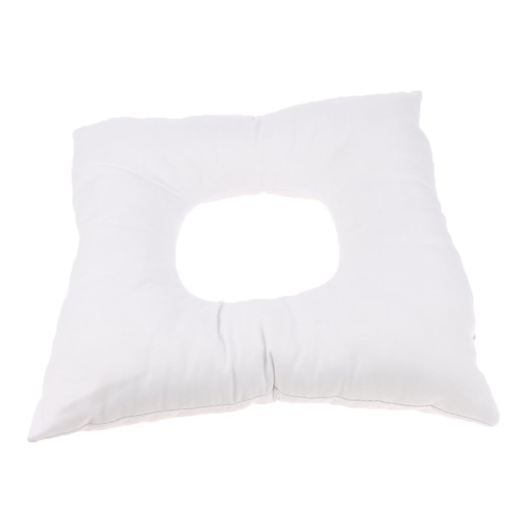 Foam SPA Massage Bed Table Face Down Rest Cradle Cushion Pillow Pad White