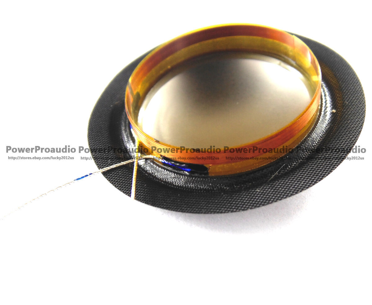 4 pcs Aftermarket 25.4 mm tweeter diaphragm voice coil,1 inch Silk+Titanium