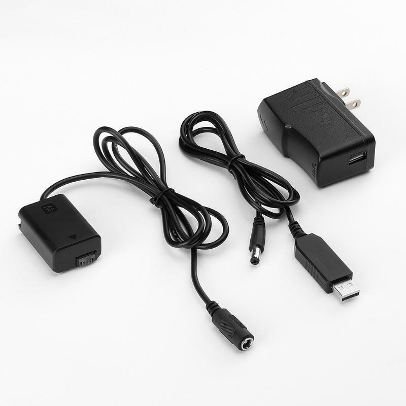 NP-FW50 Battery US Plug Replacement fit for -Sony NEX-5 NEX-5A NEX-5C A7 A6300