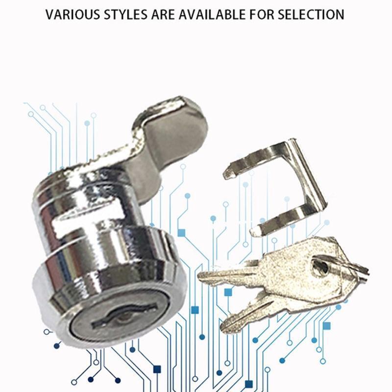Letter Box Cam Cylinder Locks with 2 Keys Security Cabinet Lock Replacement