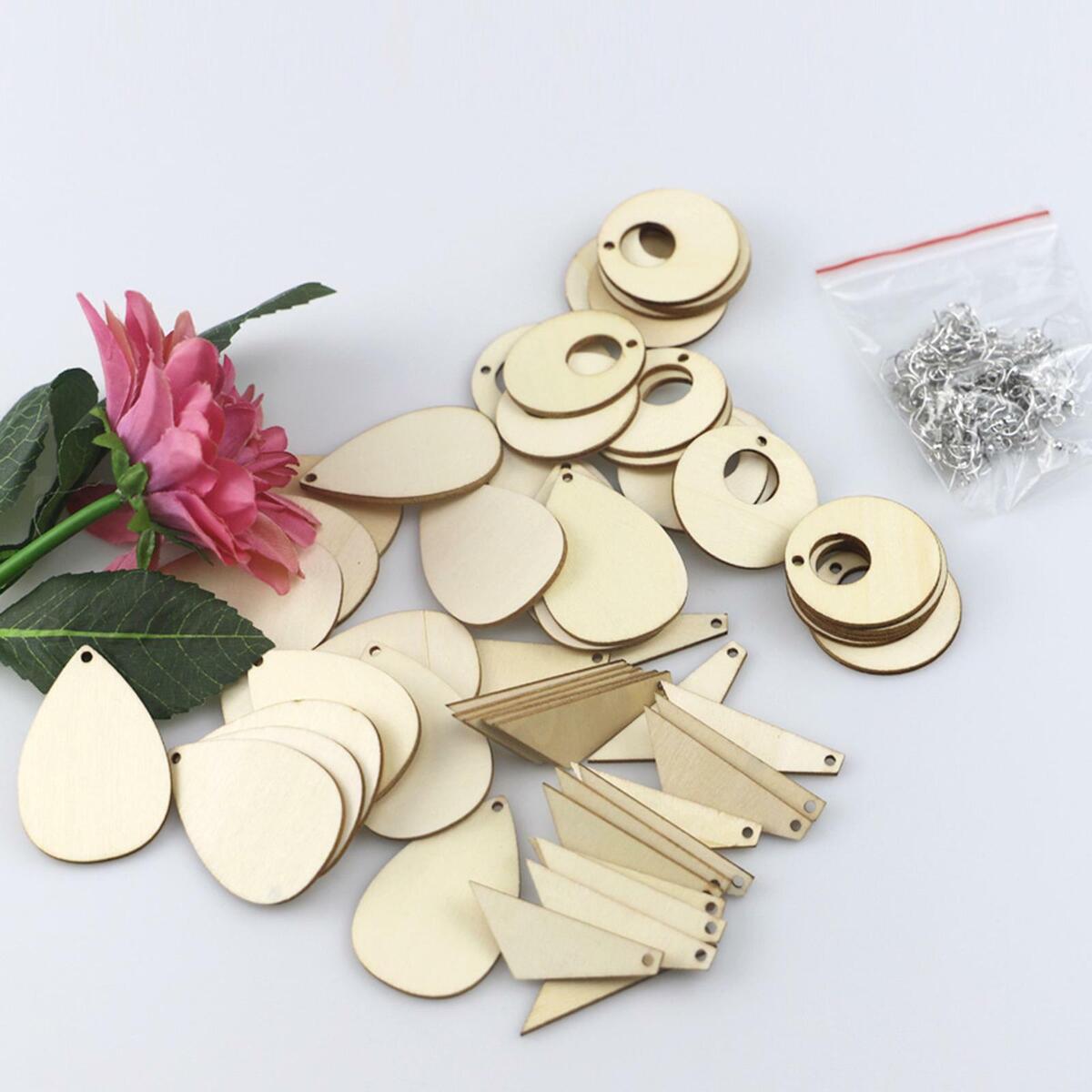 180 Pieces  Earrings Blank  Charms Pendants for DIY Earring