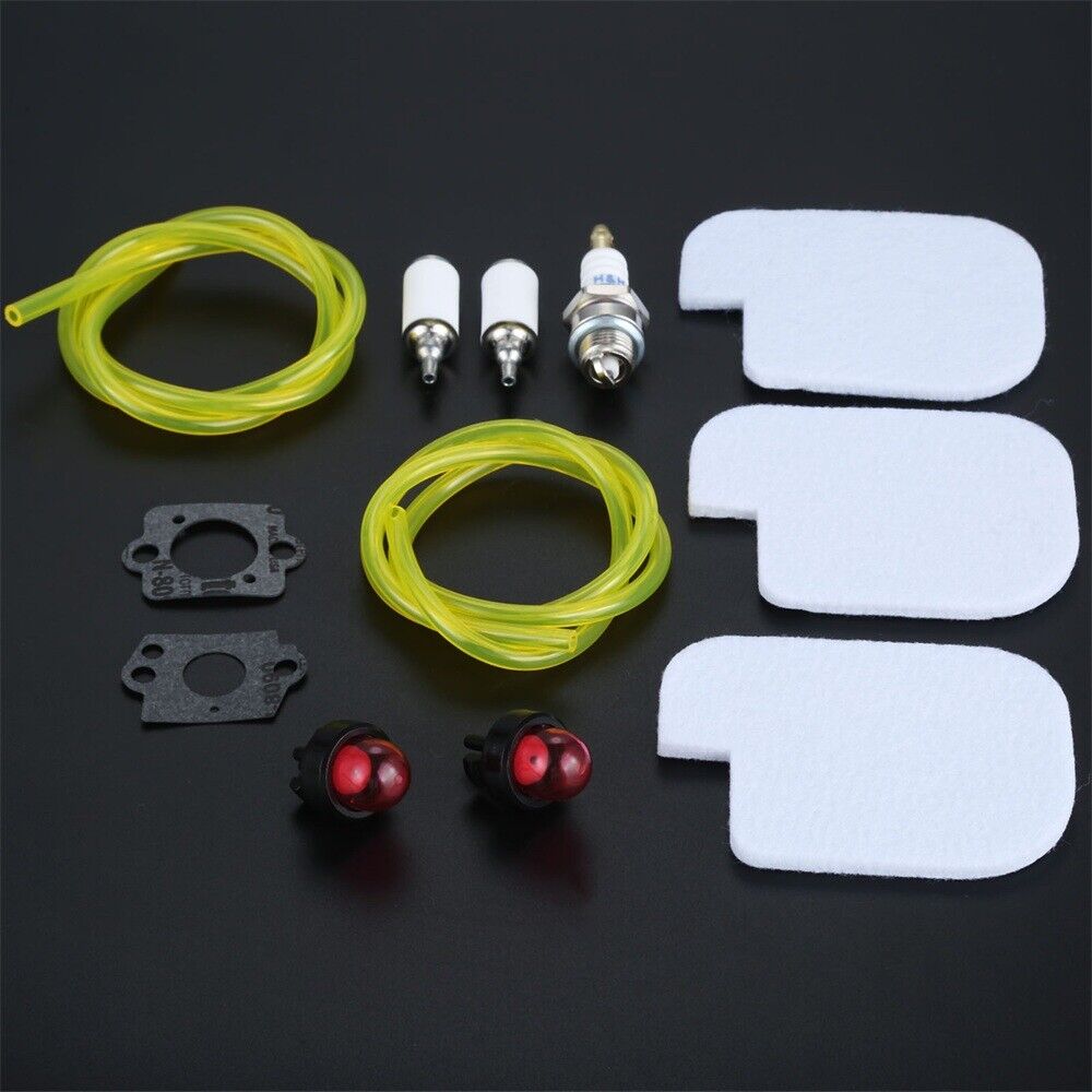 Air Filter Fuel Line Kit for Poulan P3314 P3816 P4018 PPB4218 S1970 Gas Chainsaw