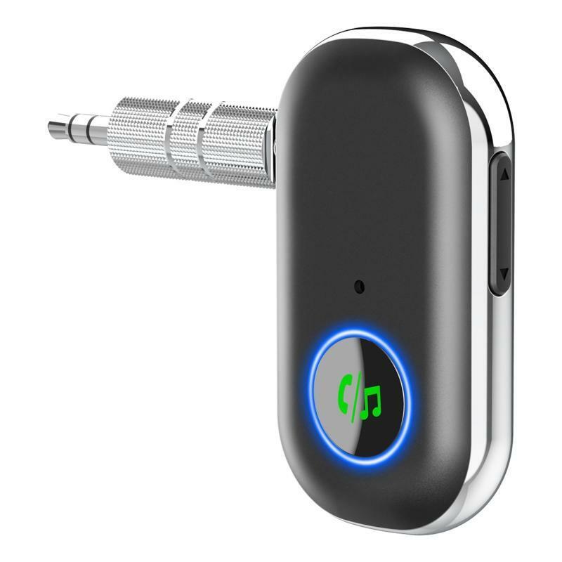 Bluetooth-compatible5.1 Wireless Receiver Car Mobile Phone 3.5 Aux Audio Adapter