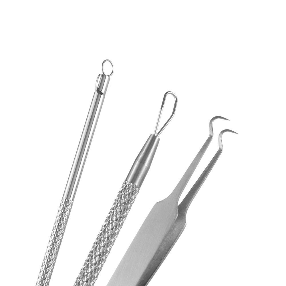 Comedone Remover Blemish Treatments Blackhead Pimple Needles Acne Extractor