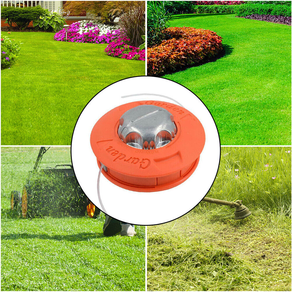 M10 Brush Mower Bump Spool Grass Trimmer Replacement Strimmer Head 2 Lines