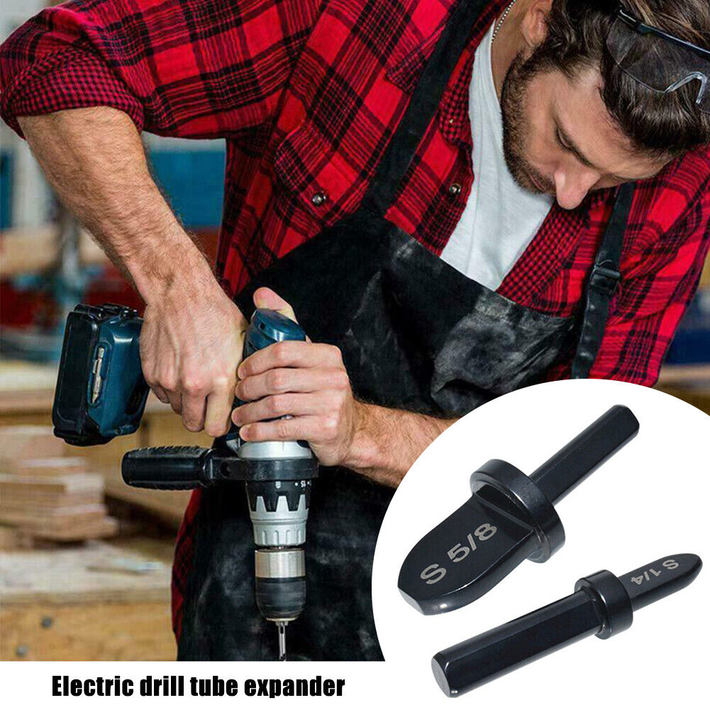 5pcs Hexagonal Handle Tube Expander Air Conditioner Drill Bit Pipe Flaring