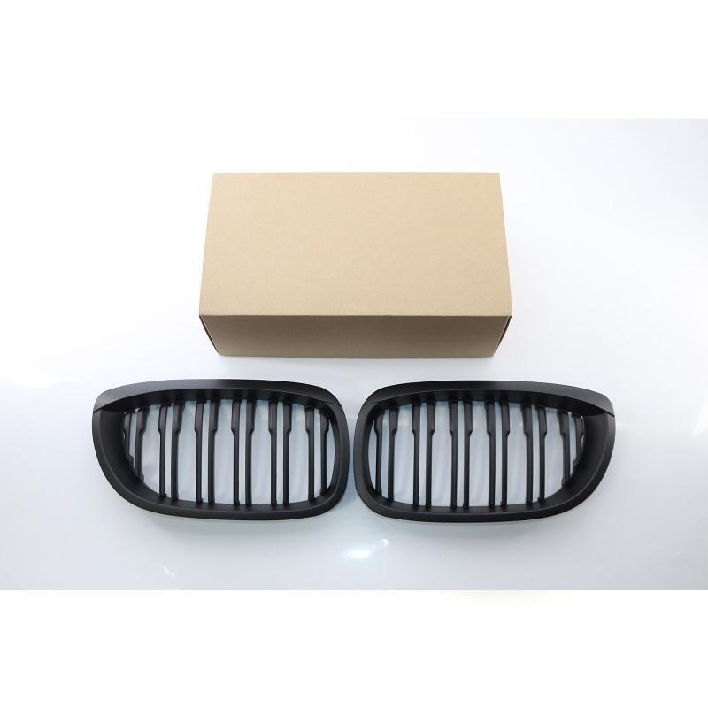 2x For BMW3 Series E46 Coupe 2 Door 03-05 LCI Front Twin Bar Grilles 51137064317