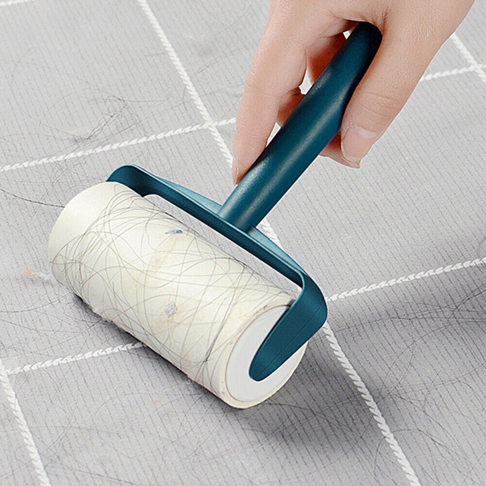 Lint Roller Clothes Stick Dust Brush Hair Sofa Fluff Remover (Sticky Paper)