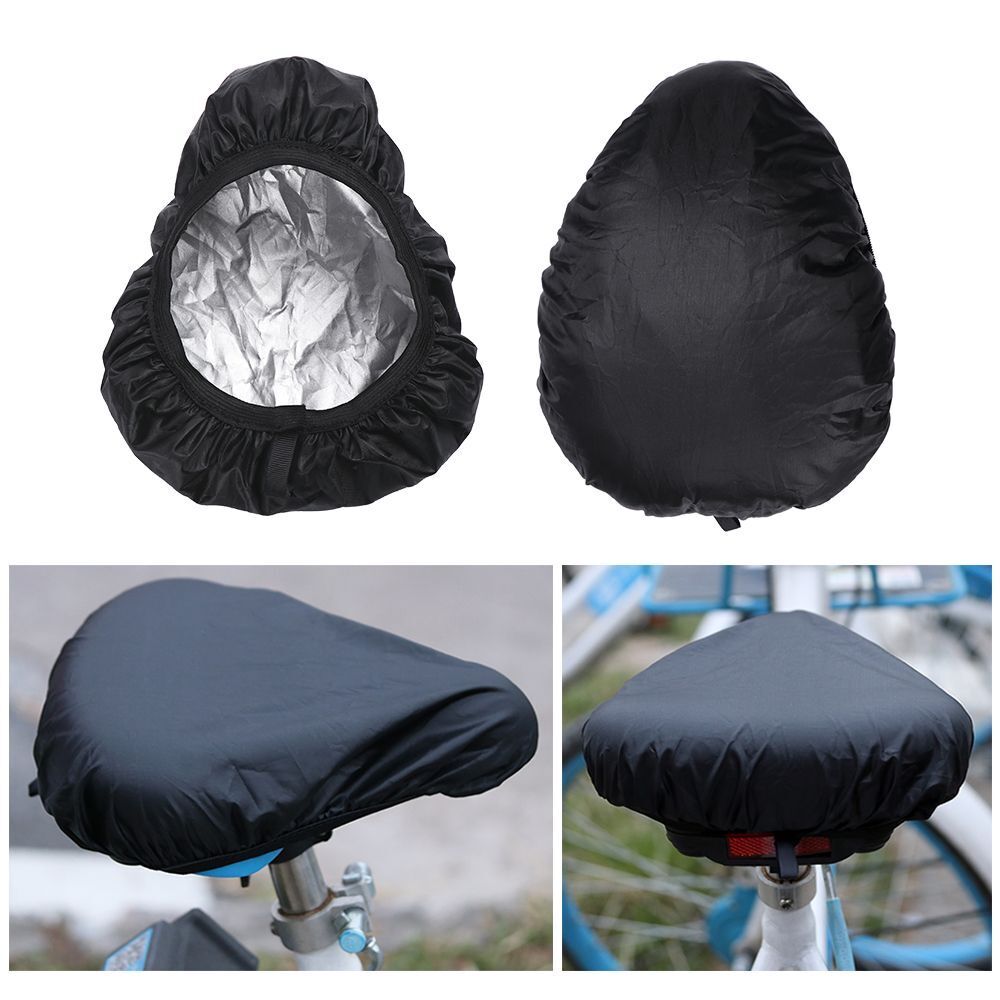 Bicycle Seat Rain Cover Rain Resistant Bike Saddle Cover Elastic Dust Protect