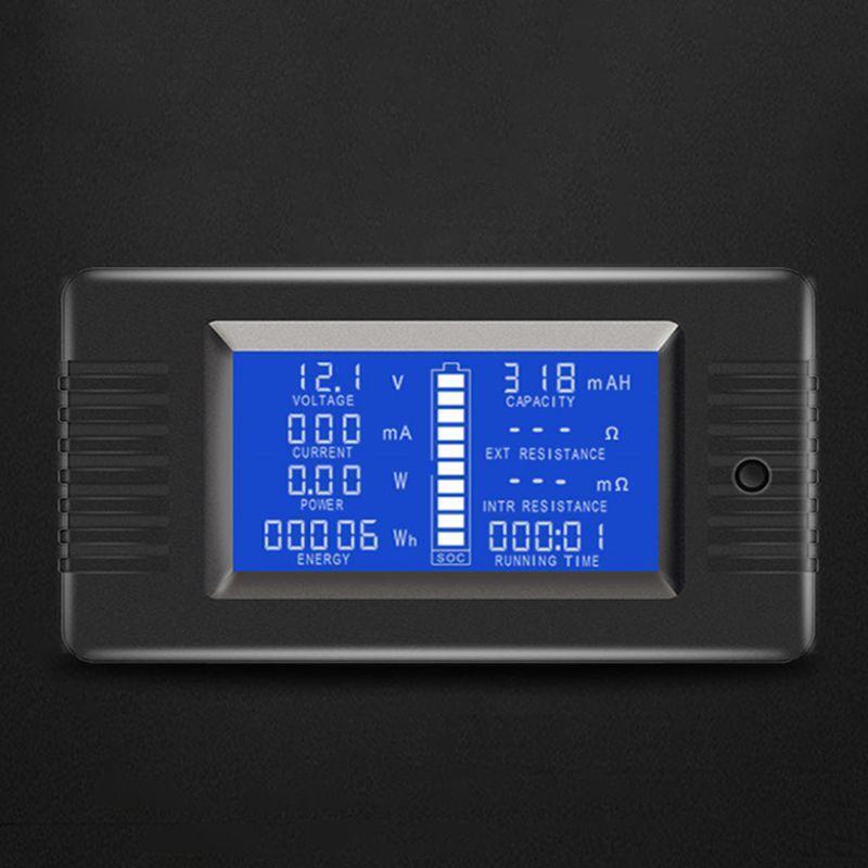 Multi-Function Power Monitor LCD Digital Display Ammeter Voltmeter Multimeter