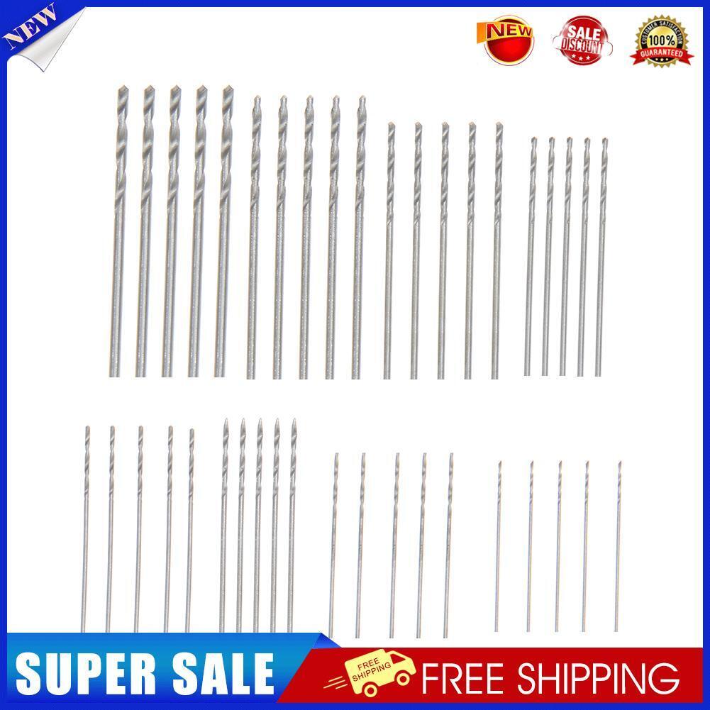 40pcs 0.3-1.0mm Micro Twist Drill Bits Jewelry Tools HSS Mini Drilling Bits