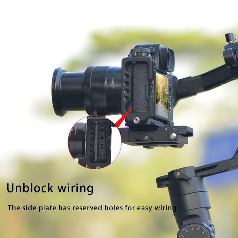 Professional L Plate Bracket Holder Camera Hand Grip Fit for Fuji XT3 Camera