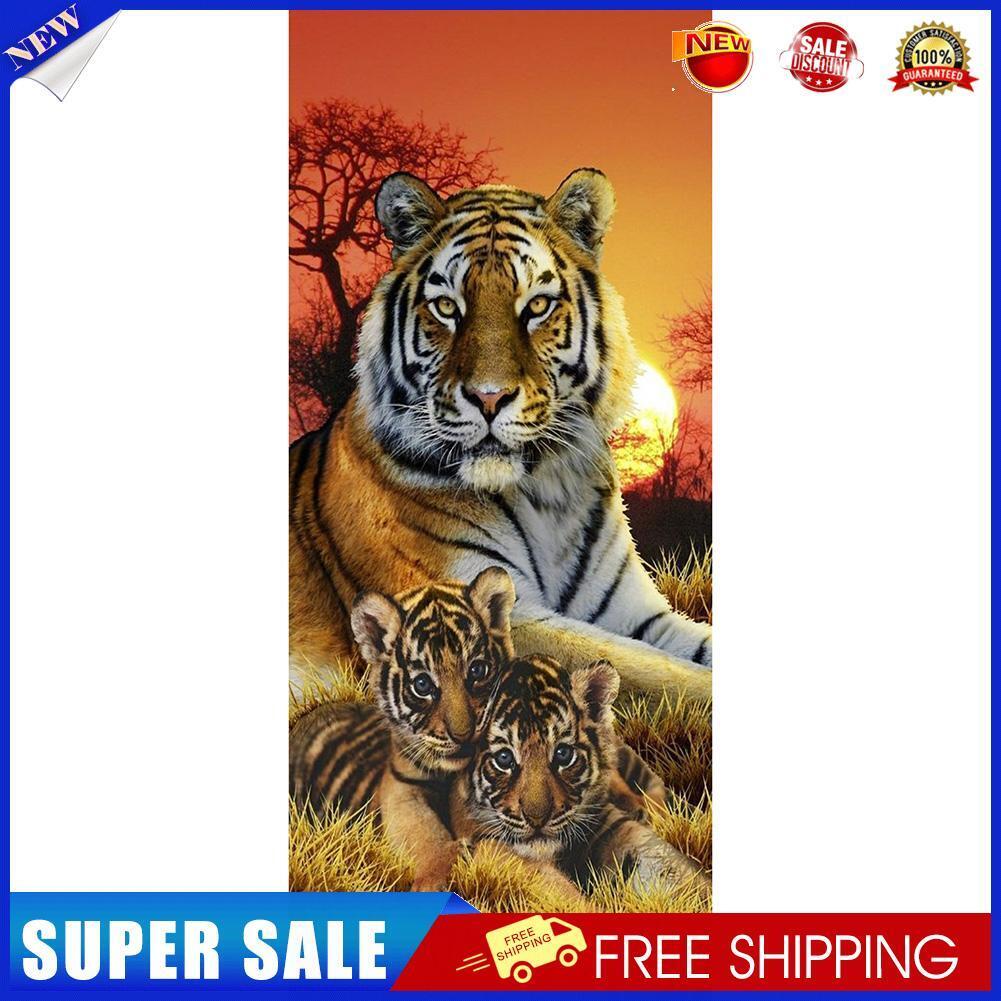 Animal Tiger Full Drill Diamond Painting Mosaic Kit Rhinestone Bead Craft