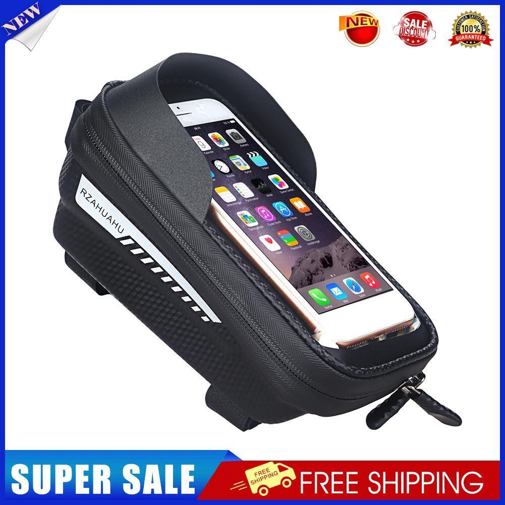Waterproof Bicycle Bag Front Top Tube Cycling Phone Case Bike Saddle Pouch