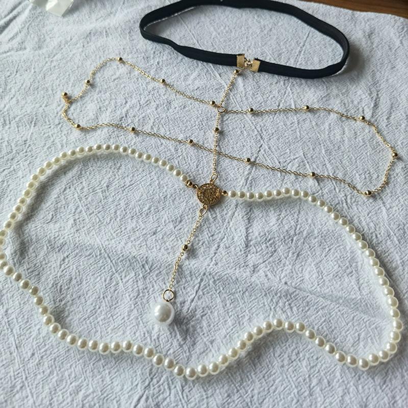 Thigh Chain Jewelry Bikini Body Jewelry Accessories for Women Girls Summer Beach