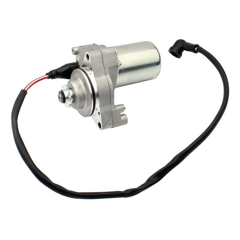 3 Bolt Starter Motor with Line Replacement for 50cc 70cc Corrosion Resistant