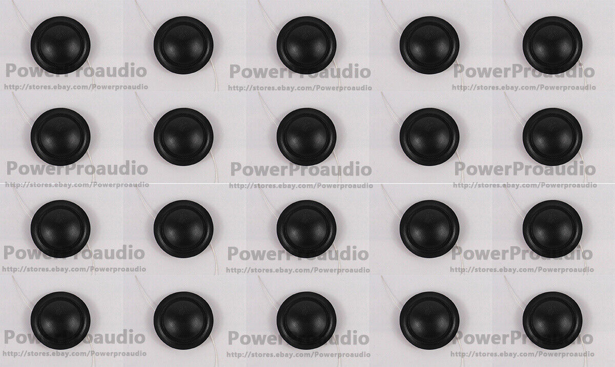 20pcs Quality 25.4mm 25.5mm (1") silk diaphragm dome Tweeters voice coil 4 ohm