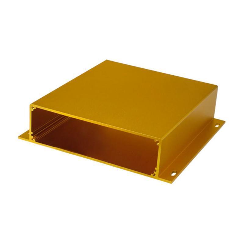 Aluminum Cooling Box DIY Electronic Project Enclosure Case Shell Protect Box