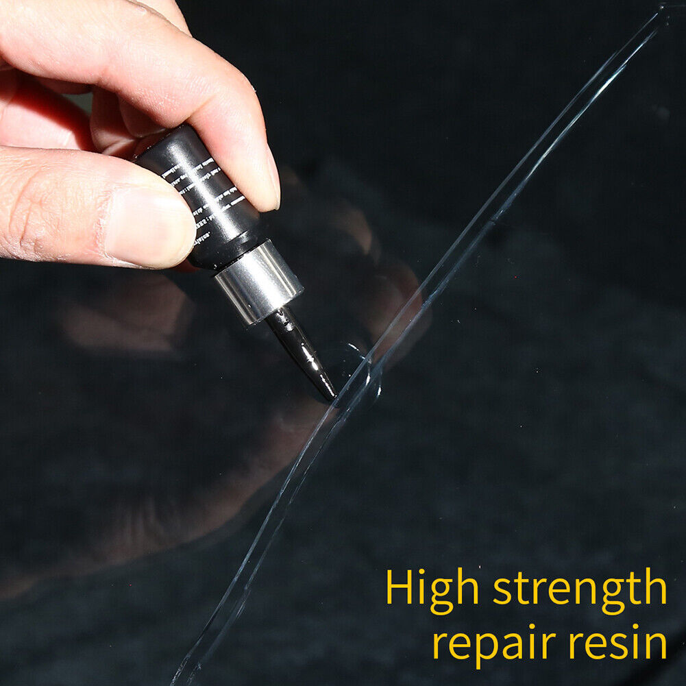 Auto Windshield Glass Crack Repair Tool Kit Window Scratch Restore Fluid