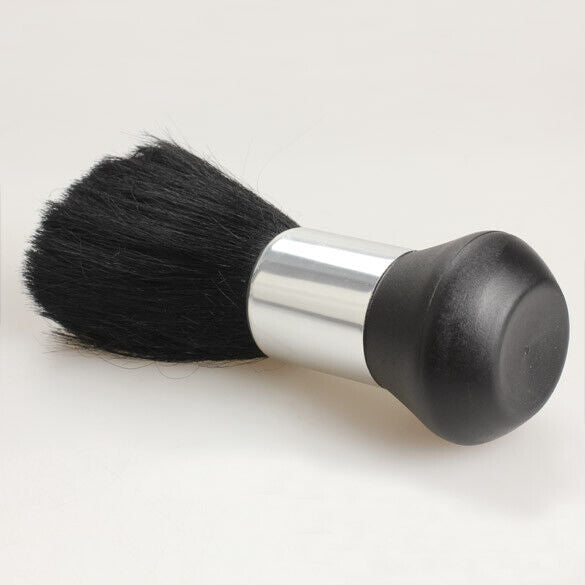 Barber Neck Duster Soft Brush Hairdressing Hair Cutting Salon Stylist Black